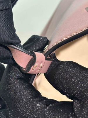 Valentino Garavani Poudre Leather Rockstud Small Trapeze Bag GHW