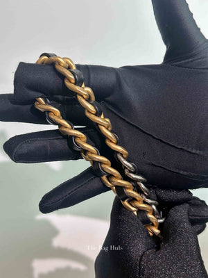 Chanel Black Goatskin C19 Medium Bag GHW