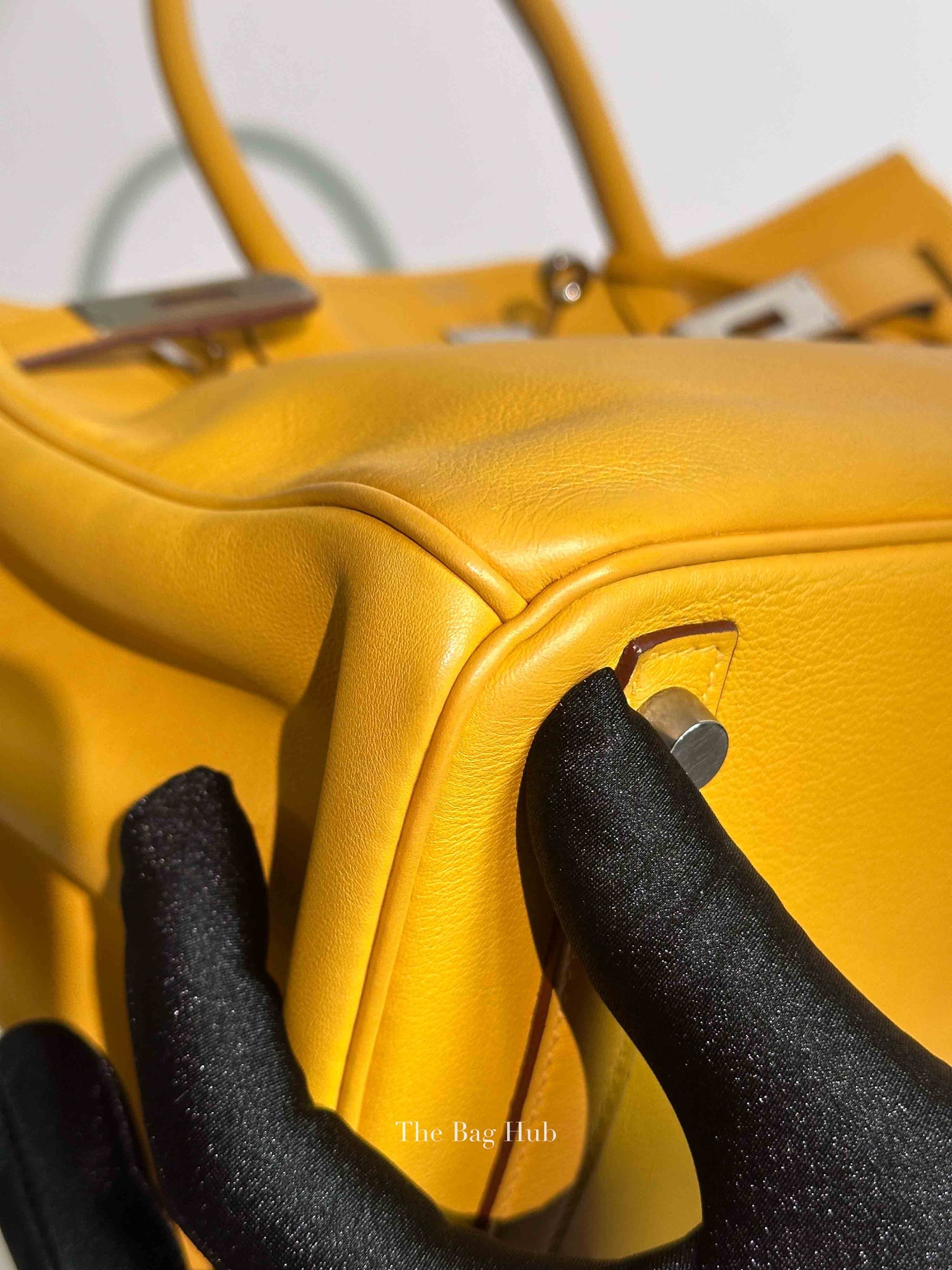 Hermes Soleil Swift Leather Birkin 30 Bag PHW
