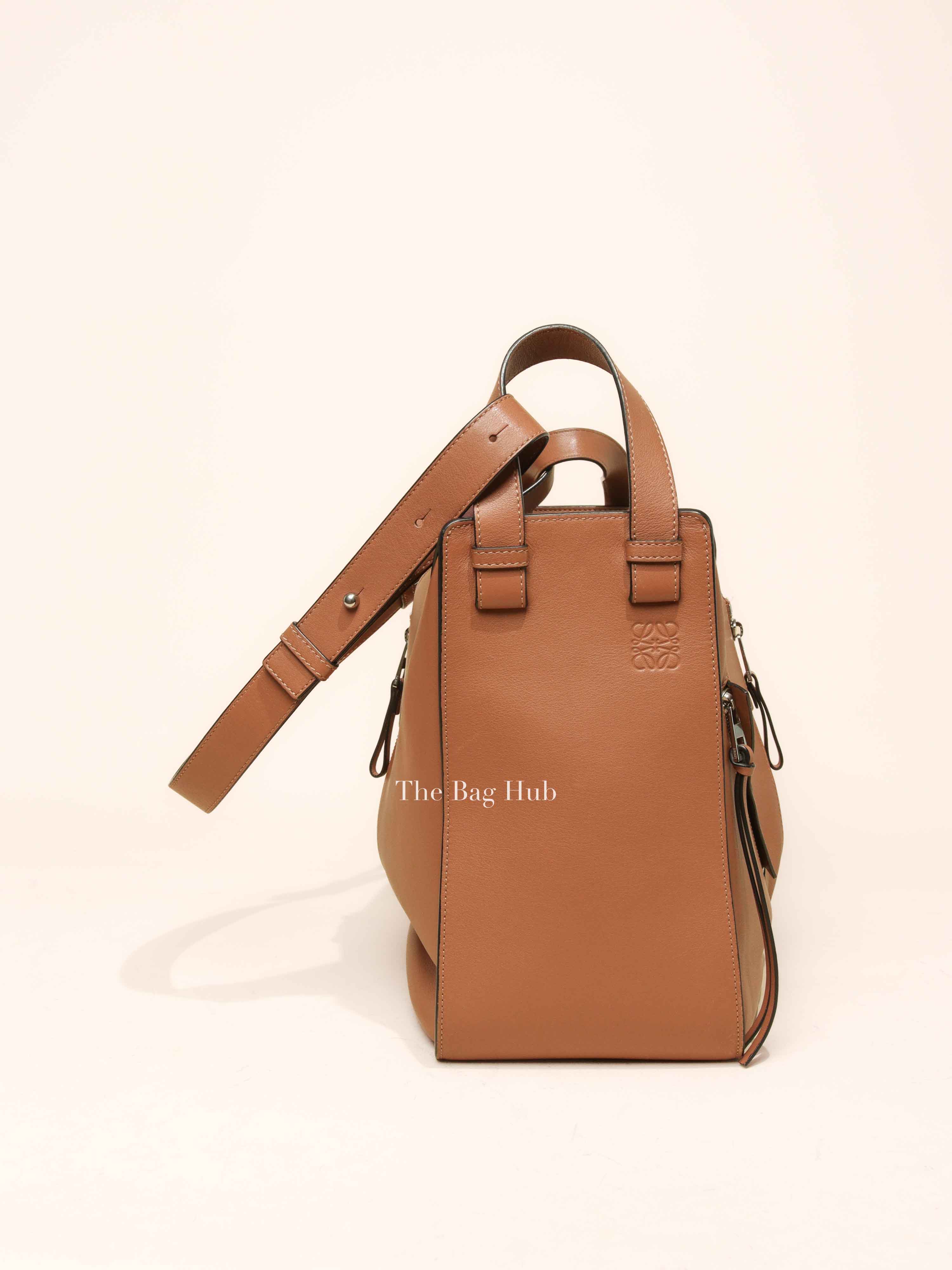 Loewe Tan Calfskin Medium Hammock Bag | Designer Brand