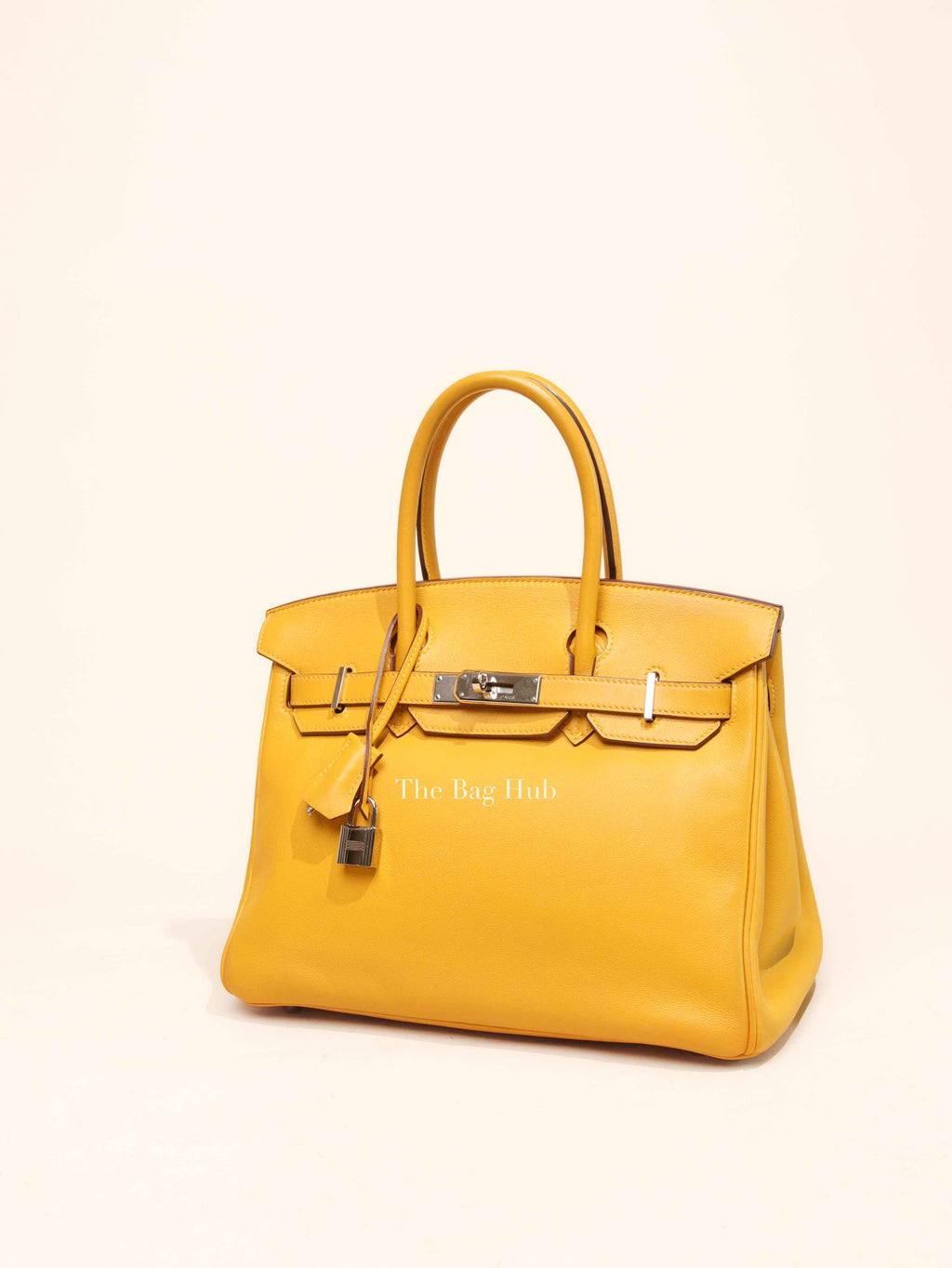 Hermes Soleil Swift Leather Birkin 30 Bag PHW