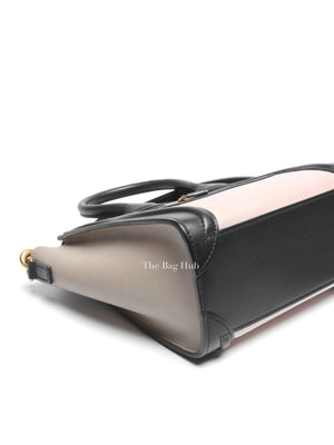 Celine Tri-Color Smooth Drummed Calfskin Nano Luggage Bag