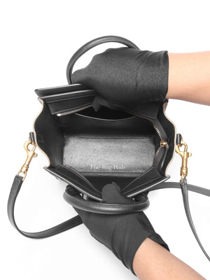 Celine Tri-Color Smooth Drummed Calfskin Nano Luggage Bag
