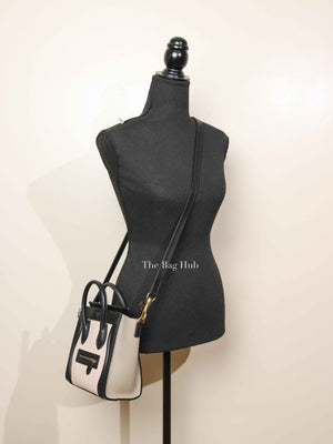 Celine Tri-Color Smooth Drummed Calfskin Nano Luggage Bag