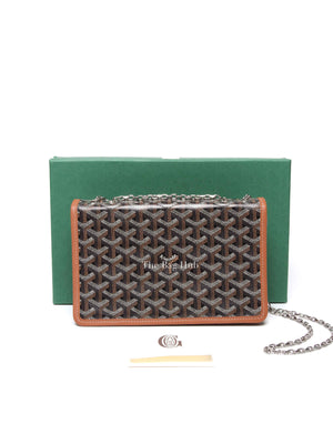 Goyard Black/Tan Canvas Alexander III Bag