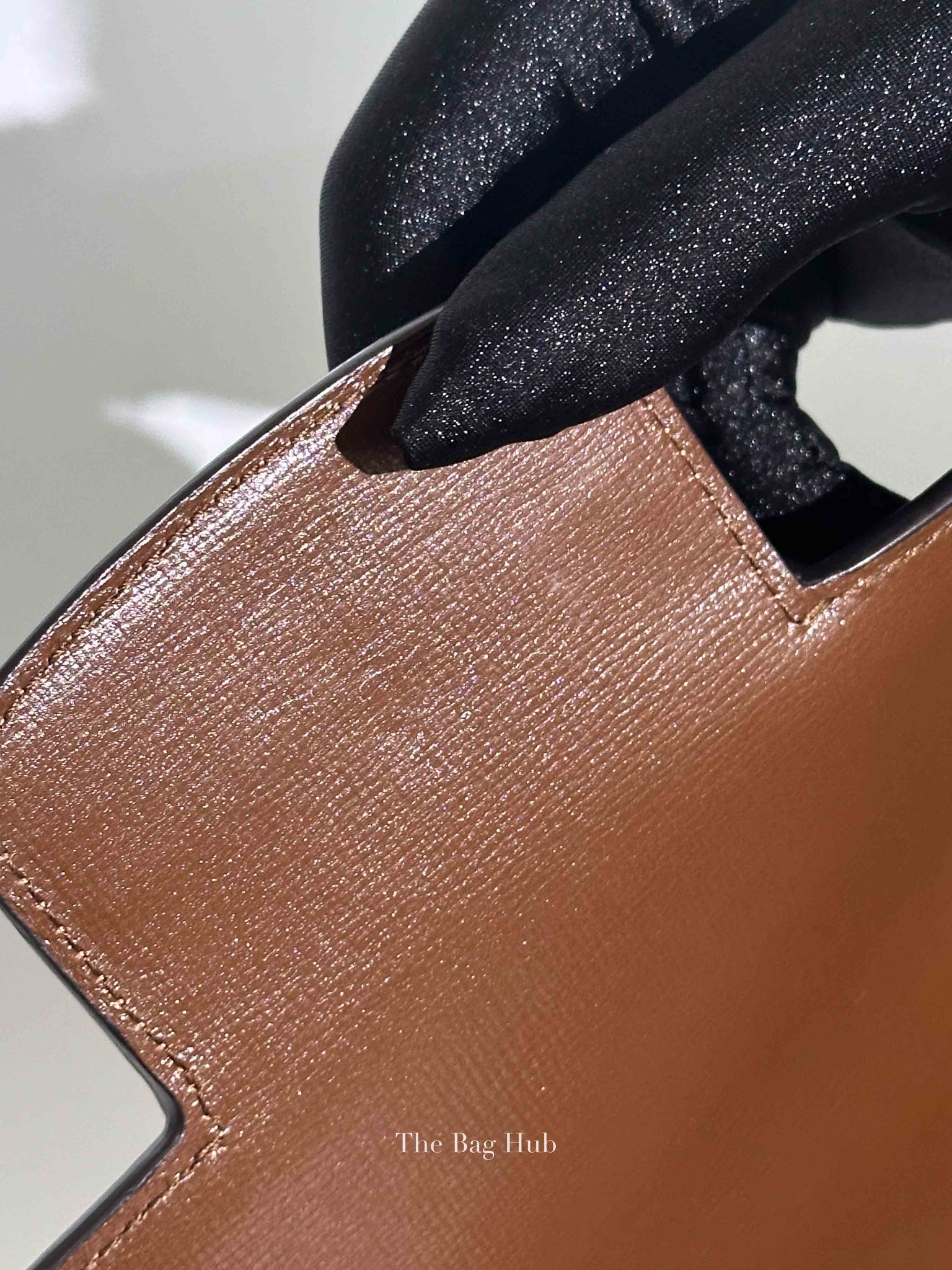 Gucci Brown GG Supreme Canvas Horsebit 1955 Medium Shoulder Bag