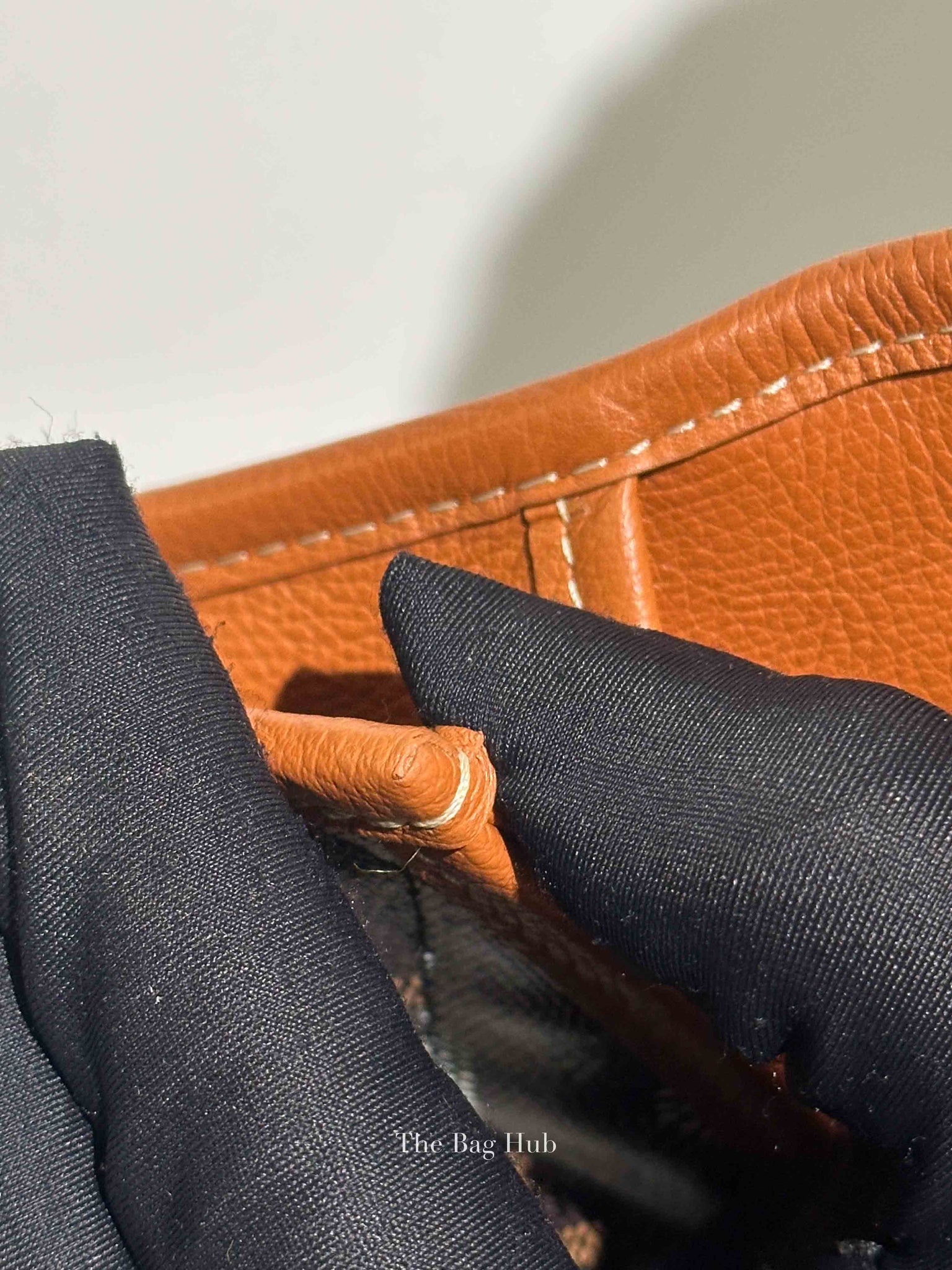 Goyard Black/Tan Canvas Alexander III Bag