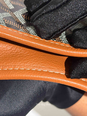 Goyard Black/Tan Canvas Alexander III Bag