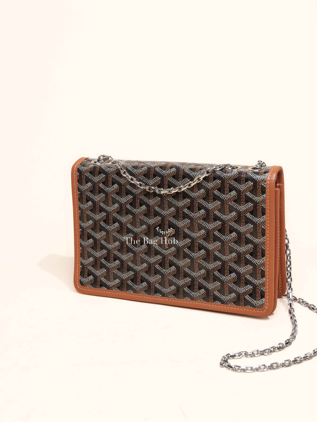 Goyard Black/Tan Canvas Alexander III Bag