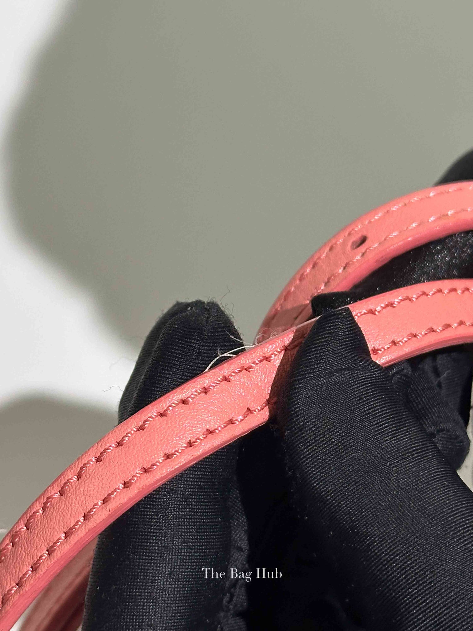 Balenciaga Pink Leather Mini Metallic Edge Papier A4 Tote Bag