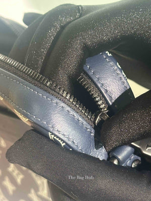 Louis Vuitton Navy Blue Monogram Shadow Leather Trio Messenger Bag