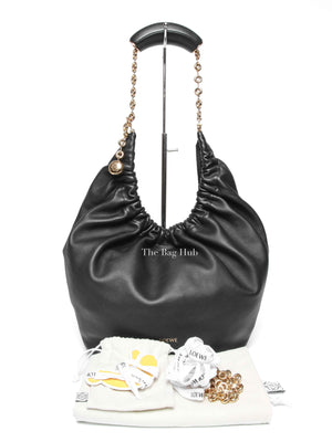 Loewe Black Nappa Lambskin Squeeze Small Bag