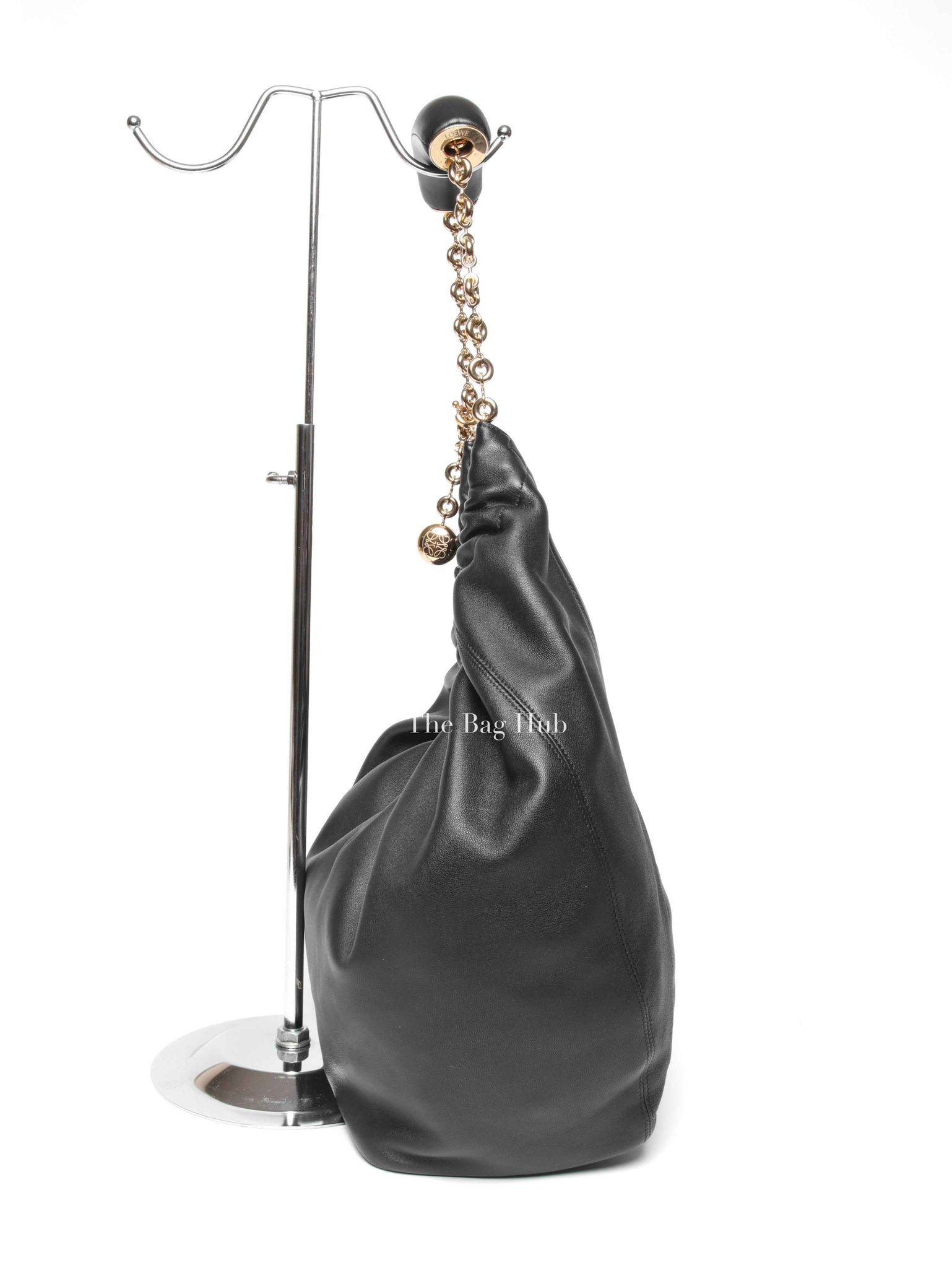 Loewe Black Nappa Lambskin Squeeze Small Bag