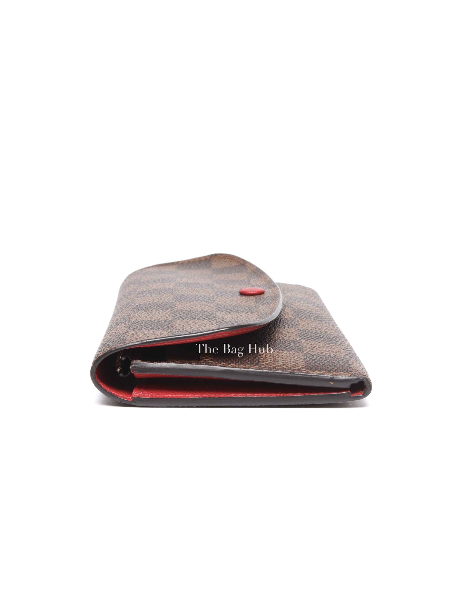 Louis Vuitton Damier Ebene Canvas Emilie Wallet