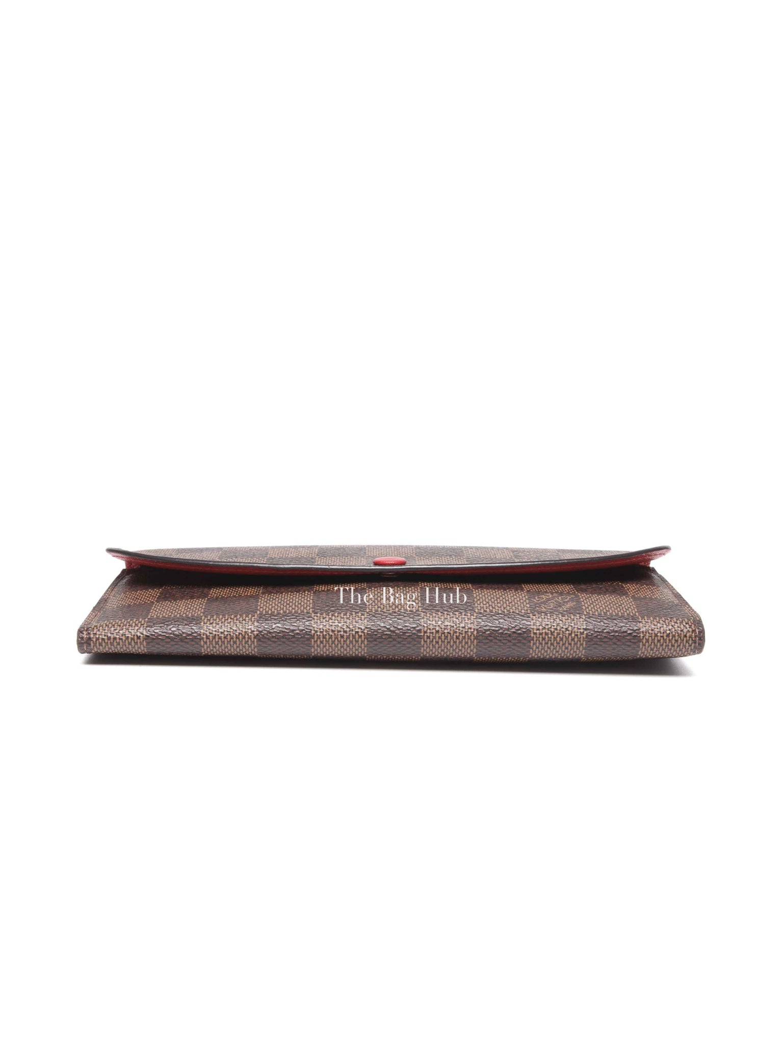 Louis Vuitton Damier Ebene Canvas Emilie Wallet
