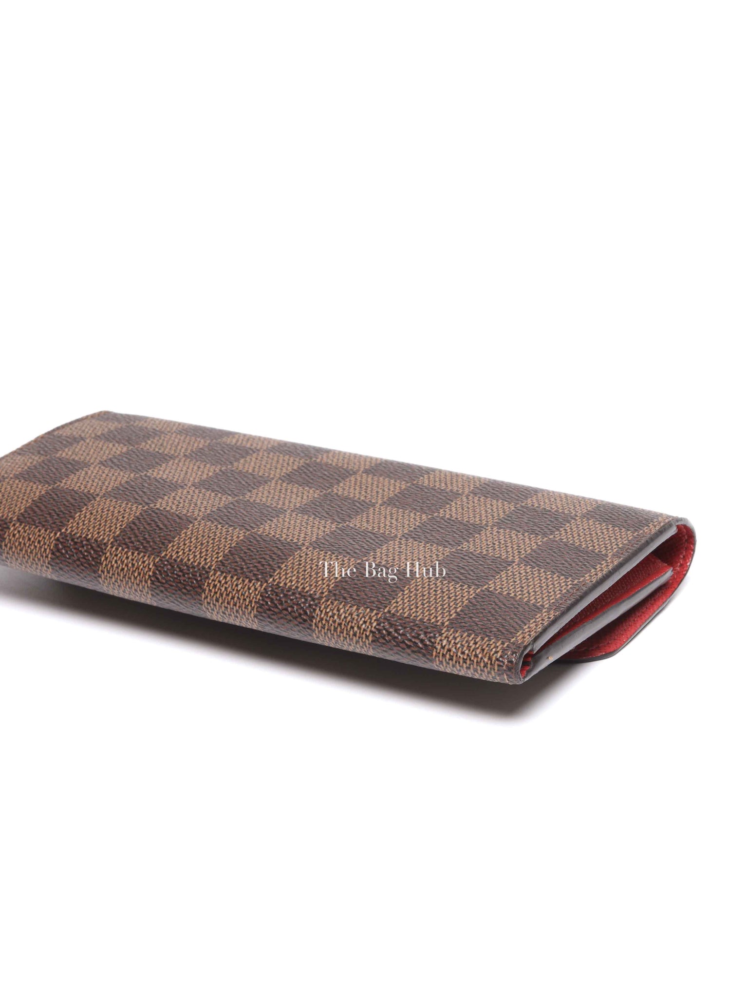 Louis Vuitton Damier Ebene Canvas Emilie Wallet