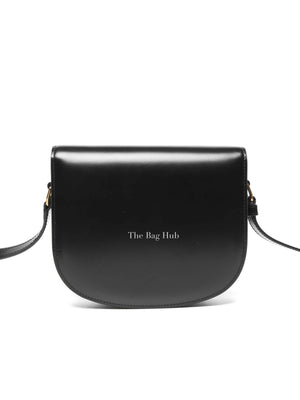 Celine Black Shiny Calfskin Teen Besace Bag