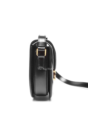 Celine Black Shiny Calfskin Teen Besace Bag