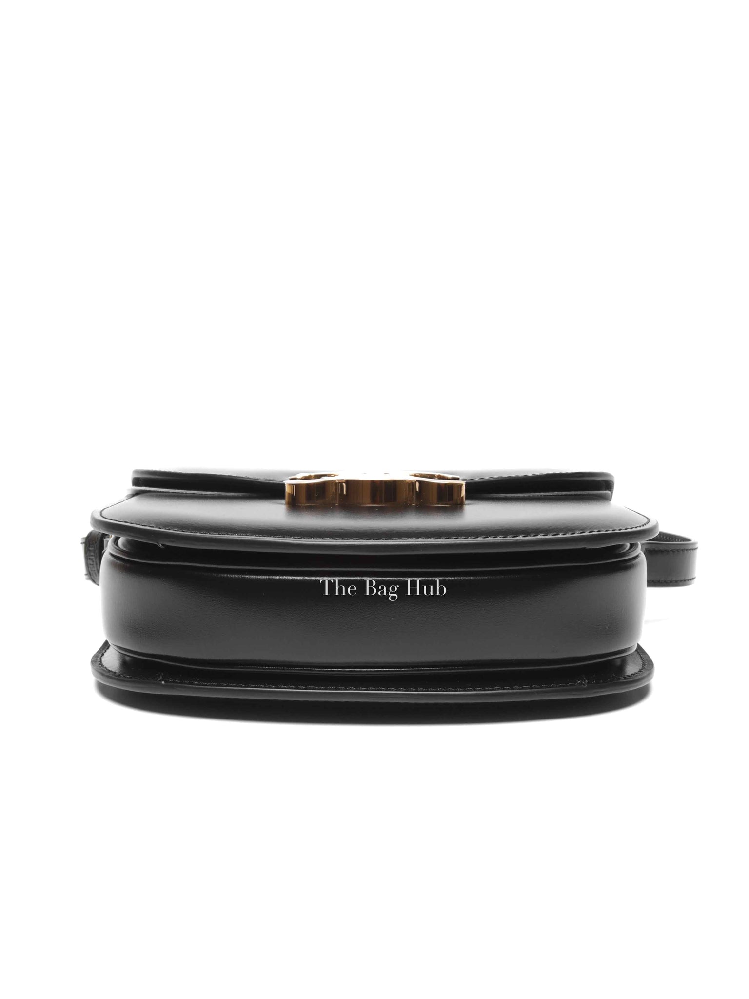 Celine Black Shiny Calfskin Teen Besace Bag