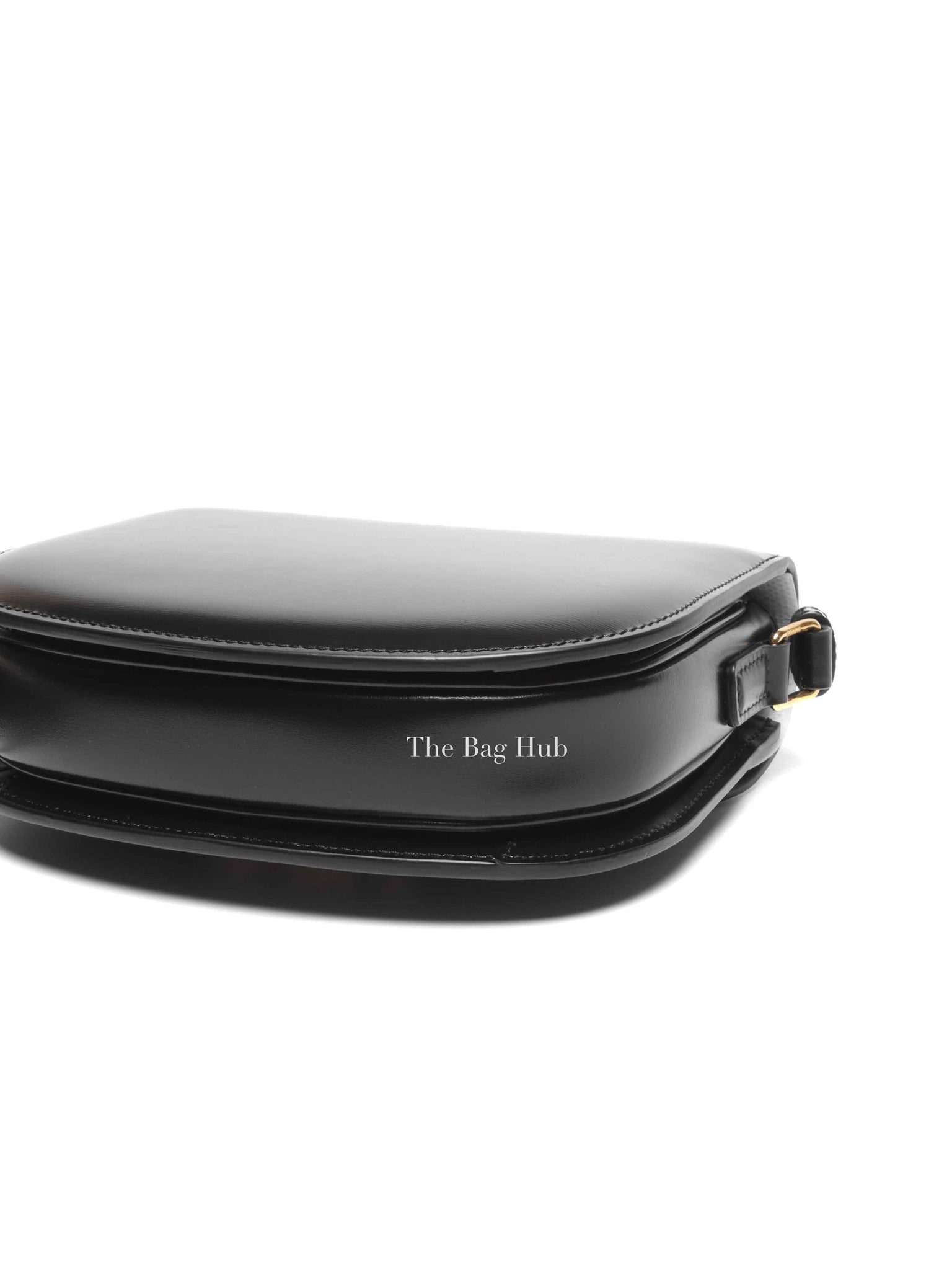 Celine Black Shiny Calfskin Teen Besace Bag