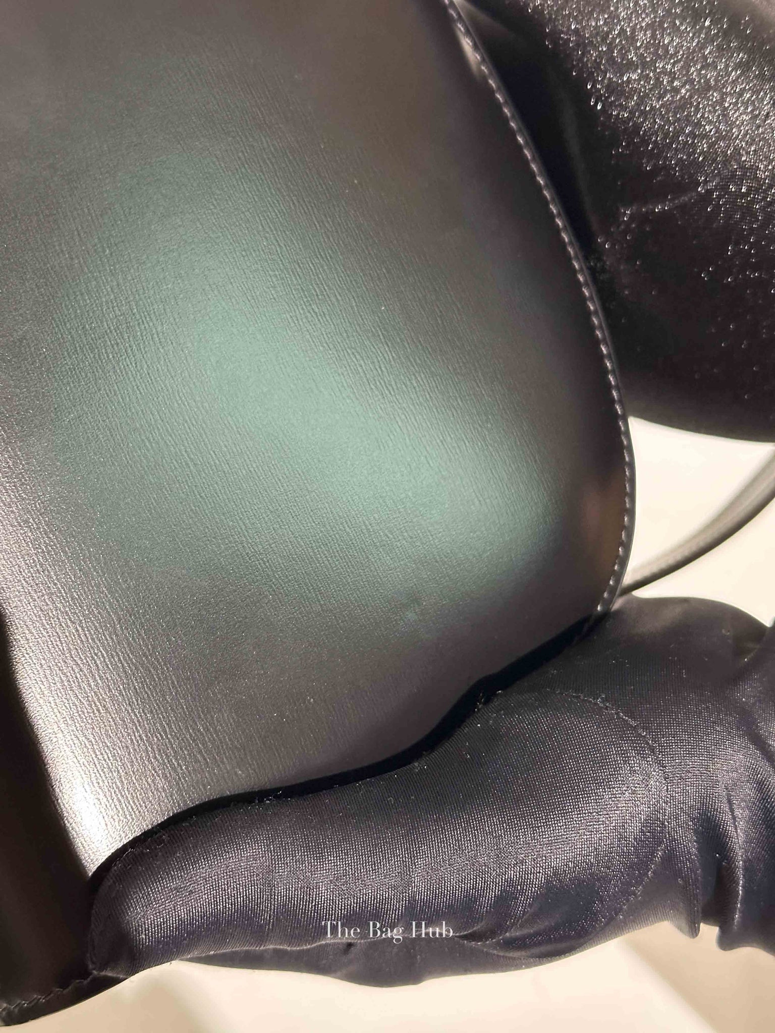 Celine Black Shiny Calfskin Teen Besace Bag