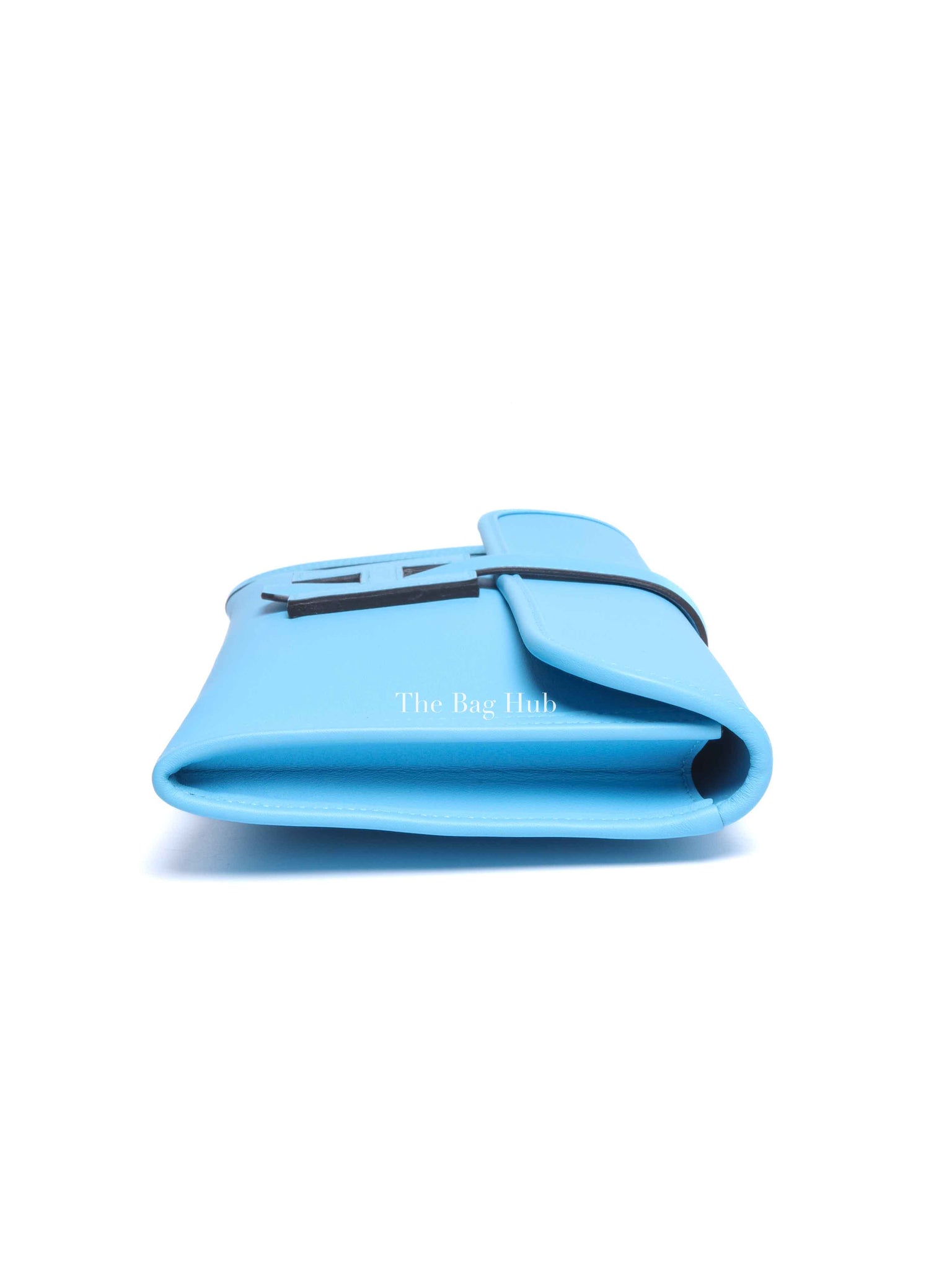 Hermes Bleu Zanzibar Swift Jige Elan 29 Clutch Bag