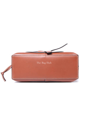 Loewe Rusty Brown Calfskin Mini Gate Top Handle Bag