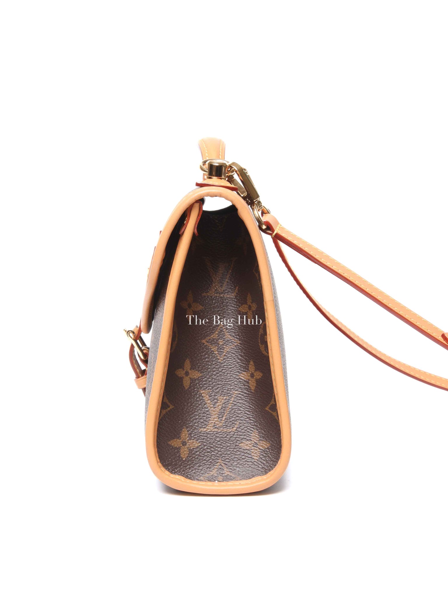 Louis Vuitton Brown Monogram Canvas Ivy Shoulder Bag