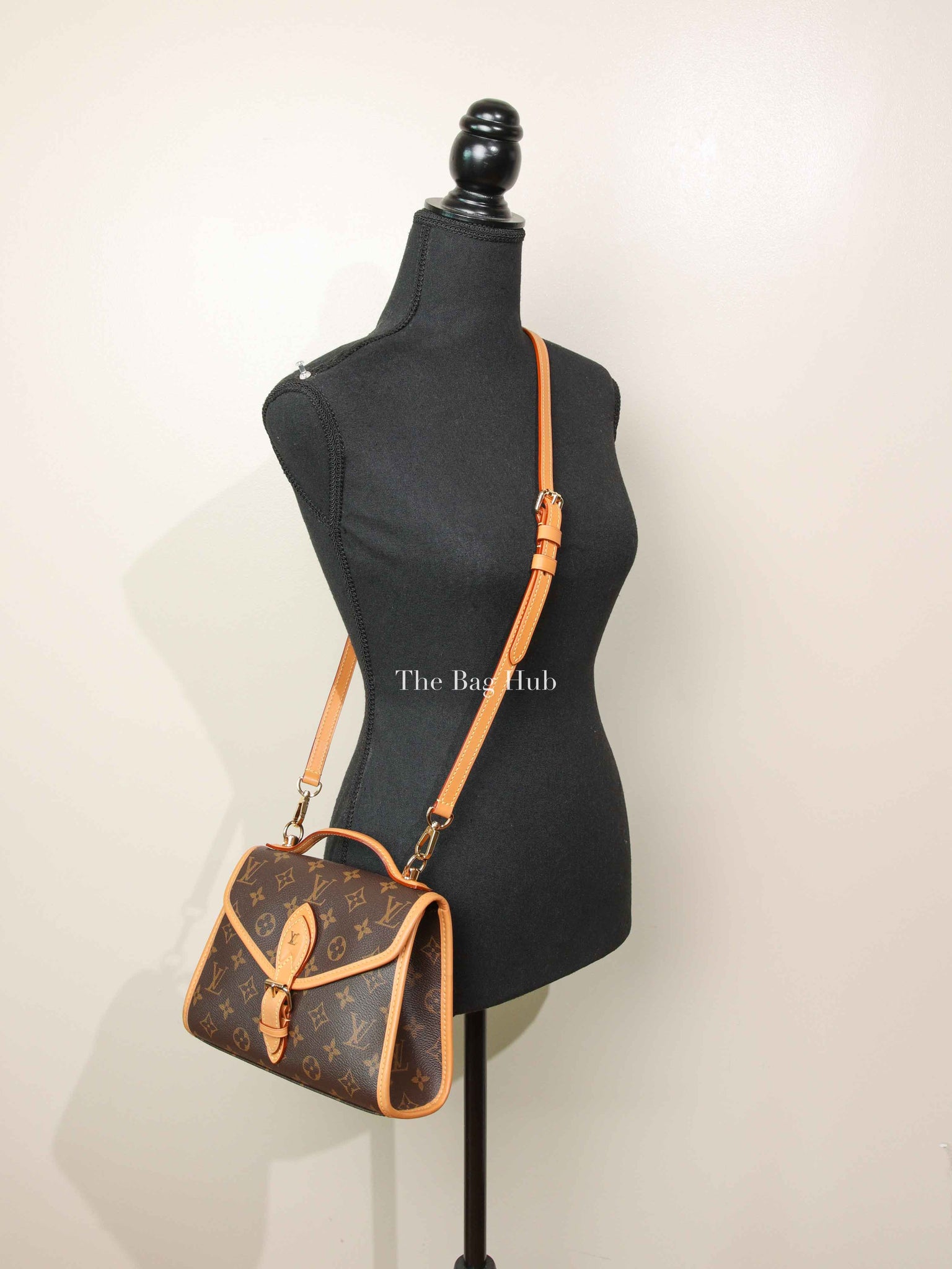 Louis Vuitton Brown Monogram Canvas Ivy Shoulder Bag