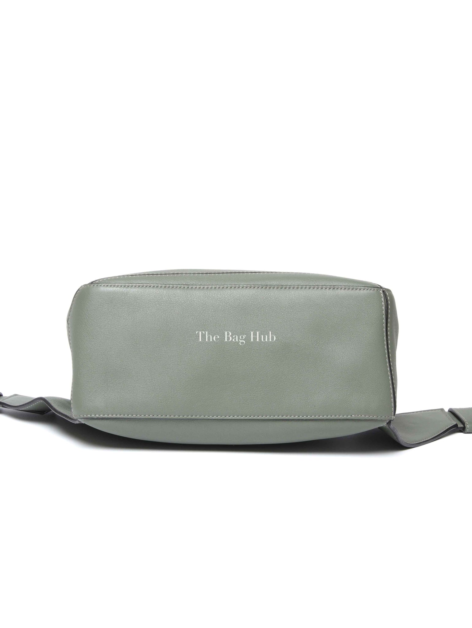 Loewe Dark Sage Leather Puzzle Small Bumbag