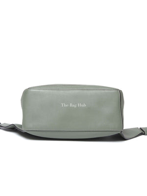 Loewe Dark Sage Leather Puzzle Small Bumbag