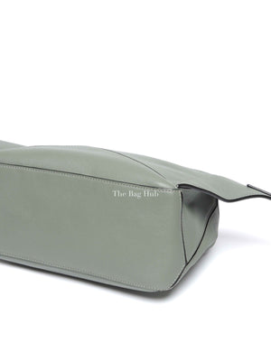 Loewe Dark Sage Leather Puzzle Small Bumbag
