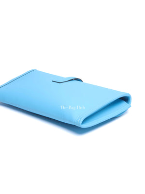 Hermes Bleu Zanzibar Swift Jige Elan 29 Clutch Bag