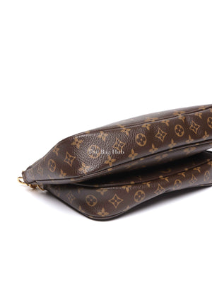 Louis Vuitton Brown Monogram Canvas Multi Pochette Accessoires Bag