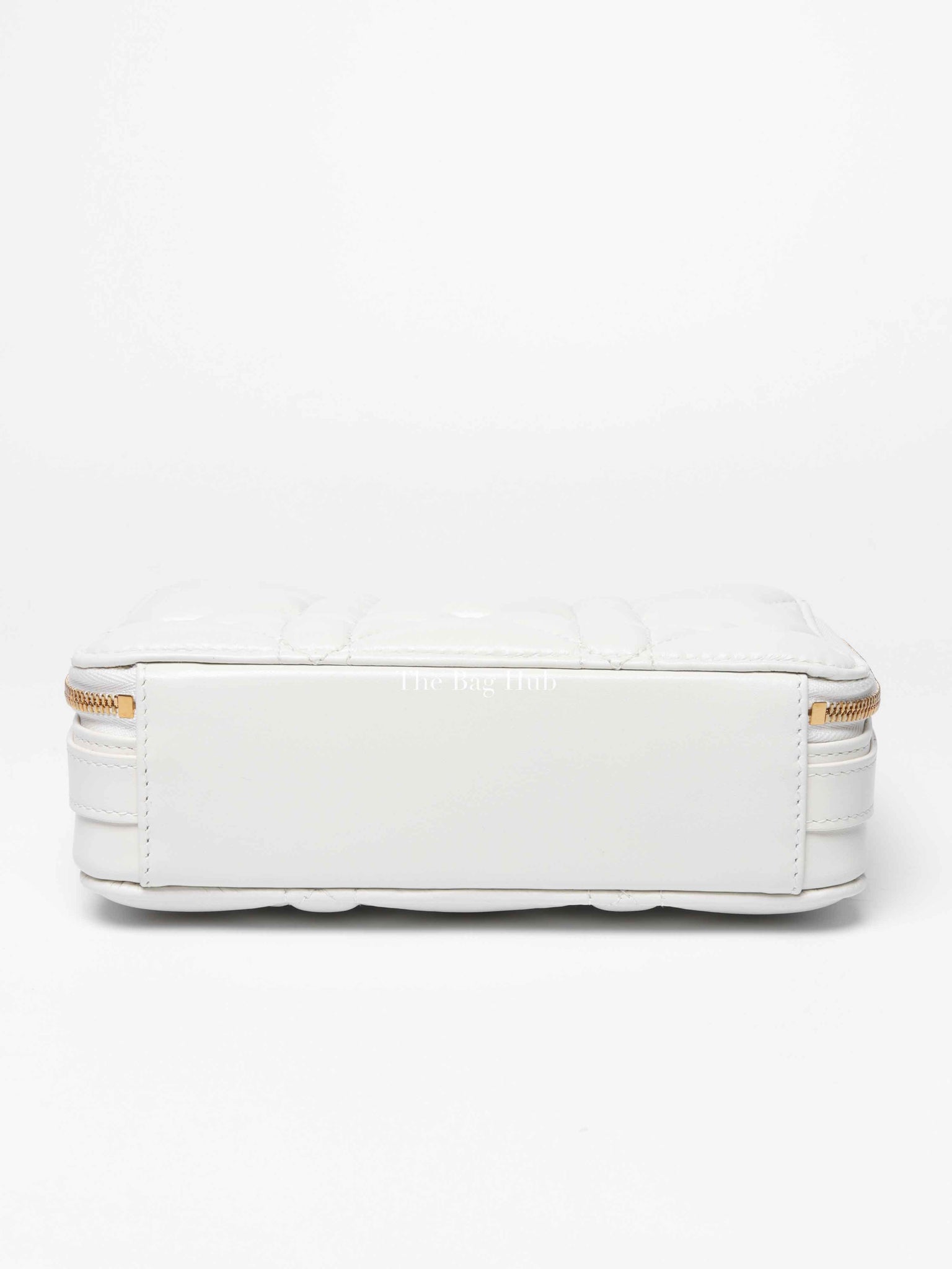 Christian Dior Latte Calfskin Macrocannage Caro Box Bag