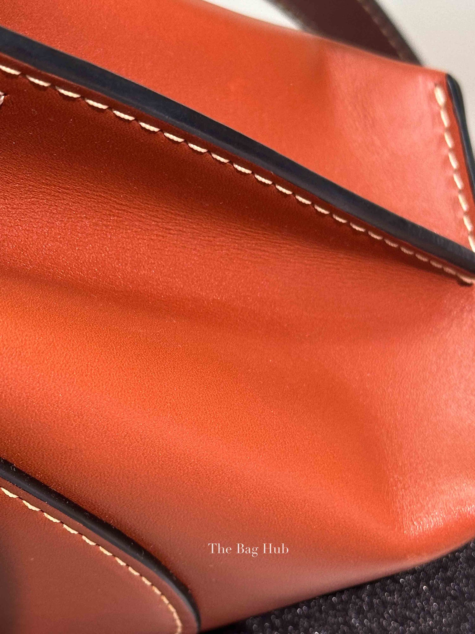 Loewe Rusty Brown Calfskin Mini Gate Top Handle Bag