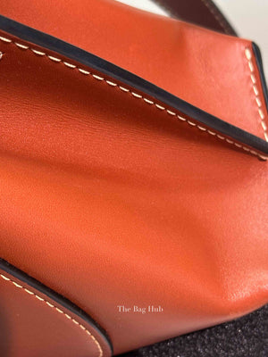 Loewe Rusty Brown Calfskin Mini Gate Top Handle Bag