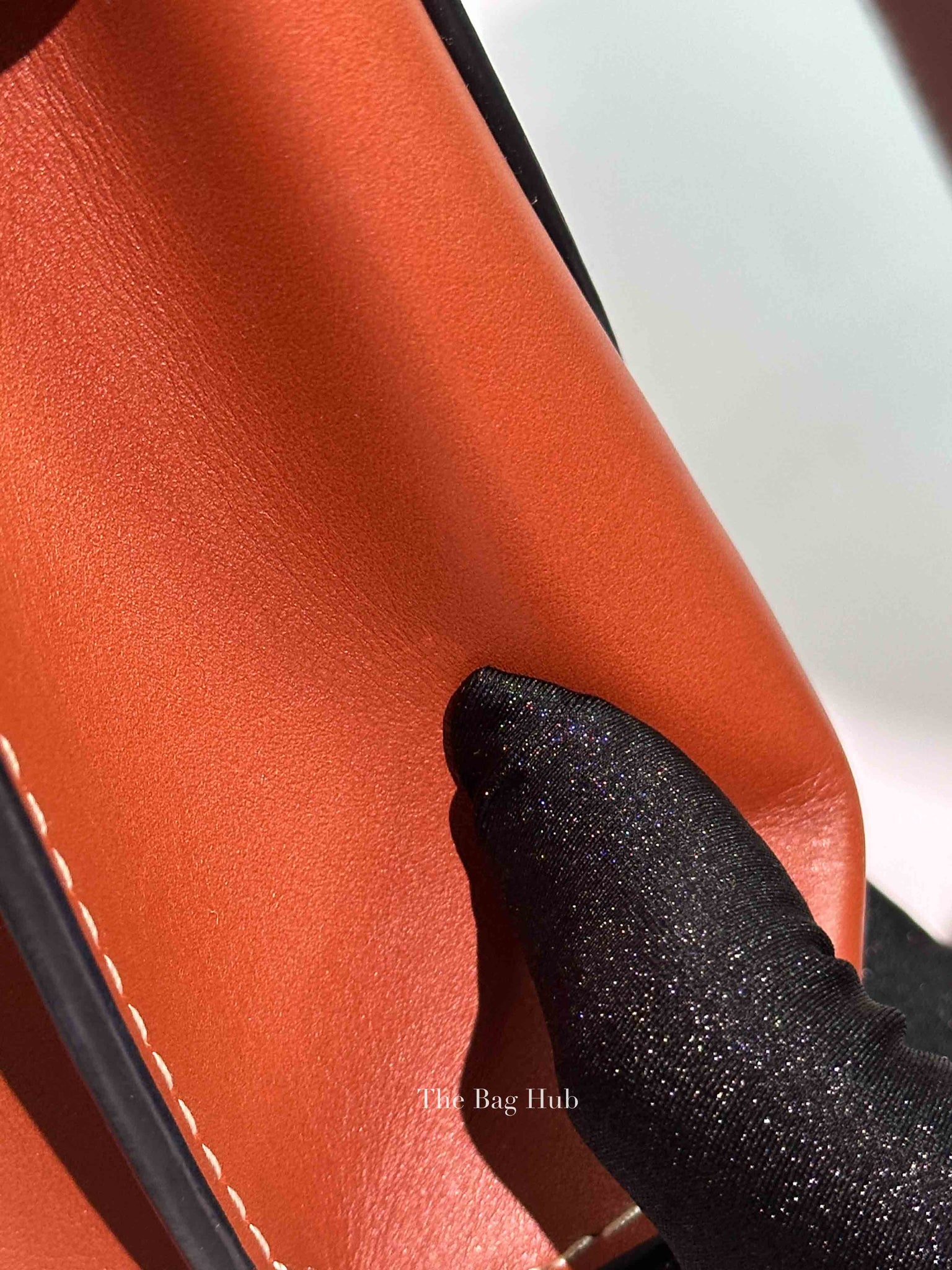 Loewe Rusty Brown Calfskin Mini Gate Top Handle Bag