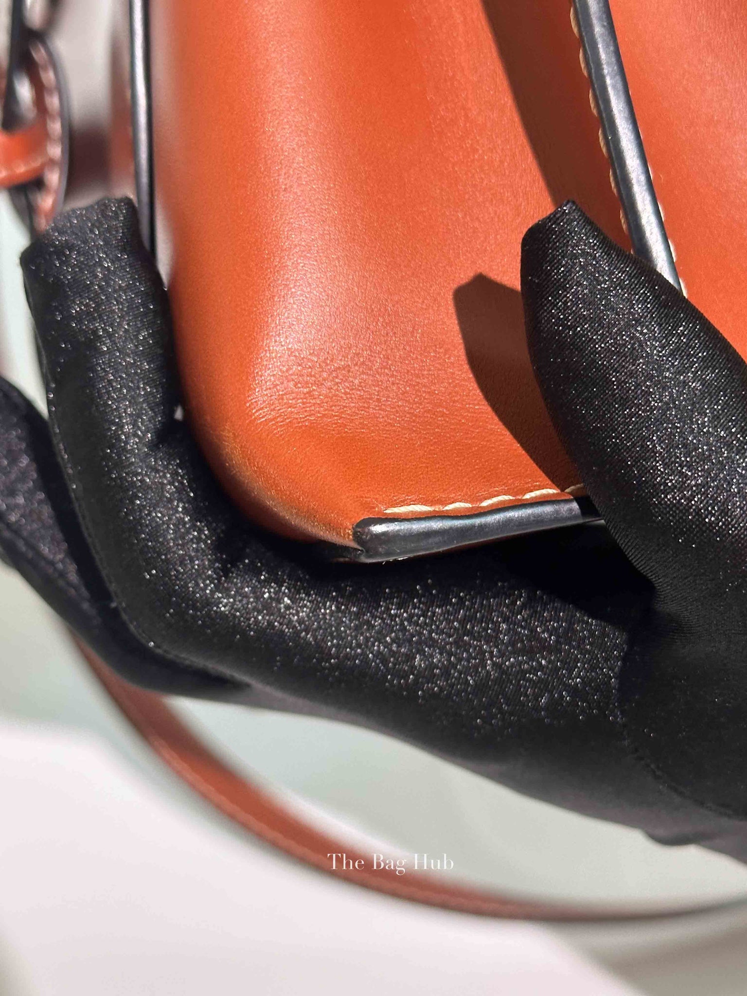 Loewe Rusty Brown Calfskin Mini Gate Top Handle Bag