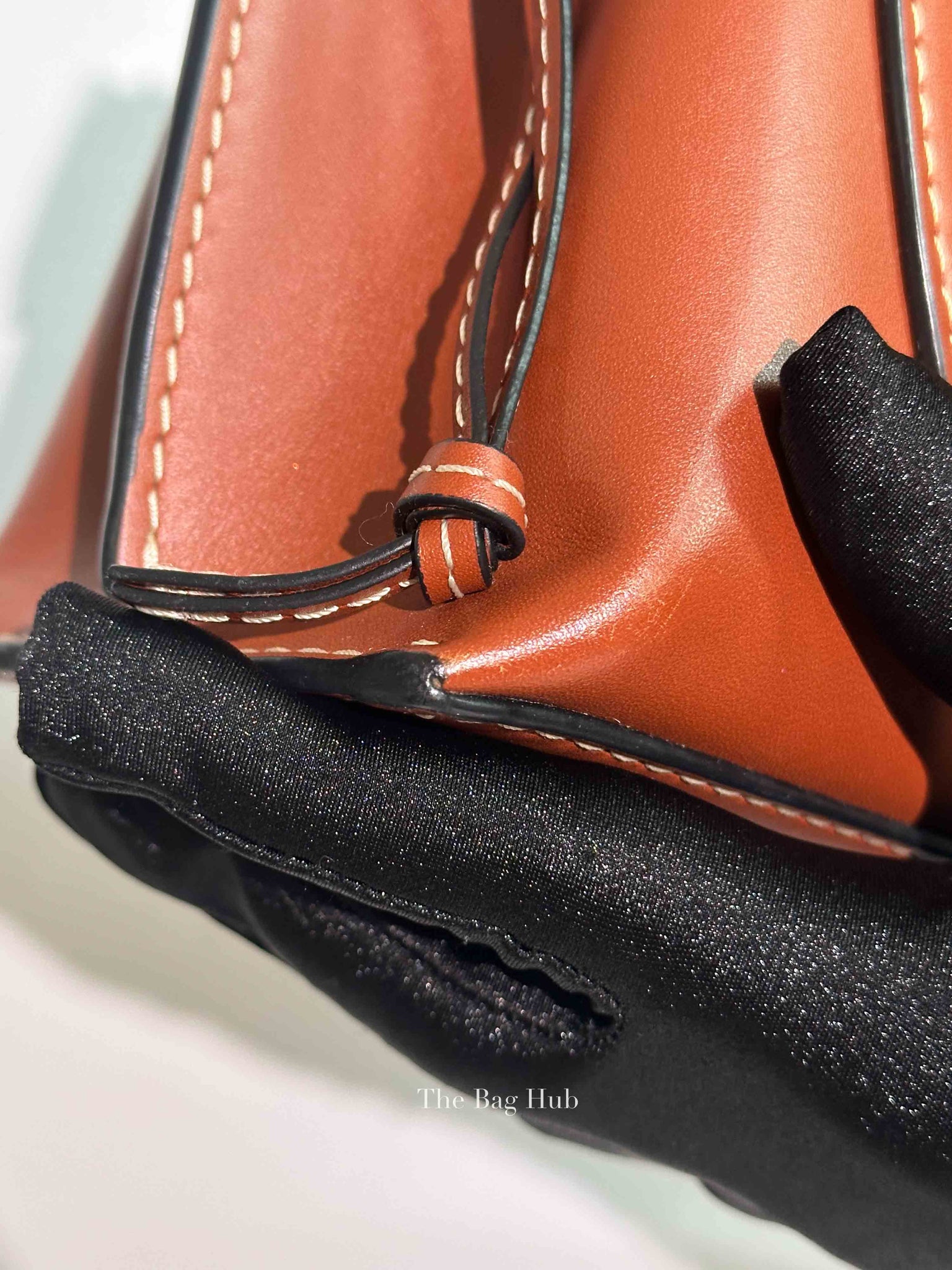 Loewe Rusty Brown Calfskin Mini Gate Top Handle Bag