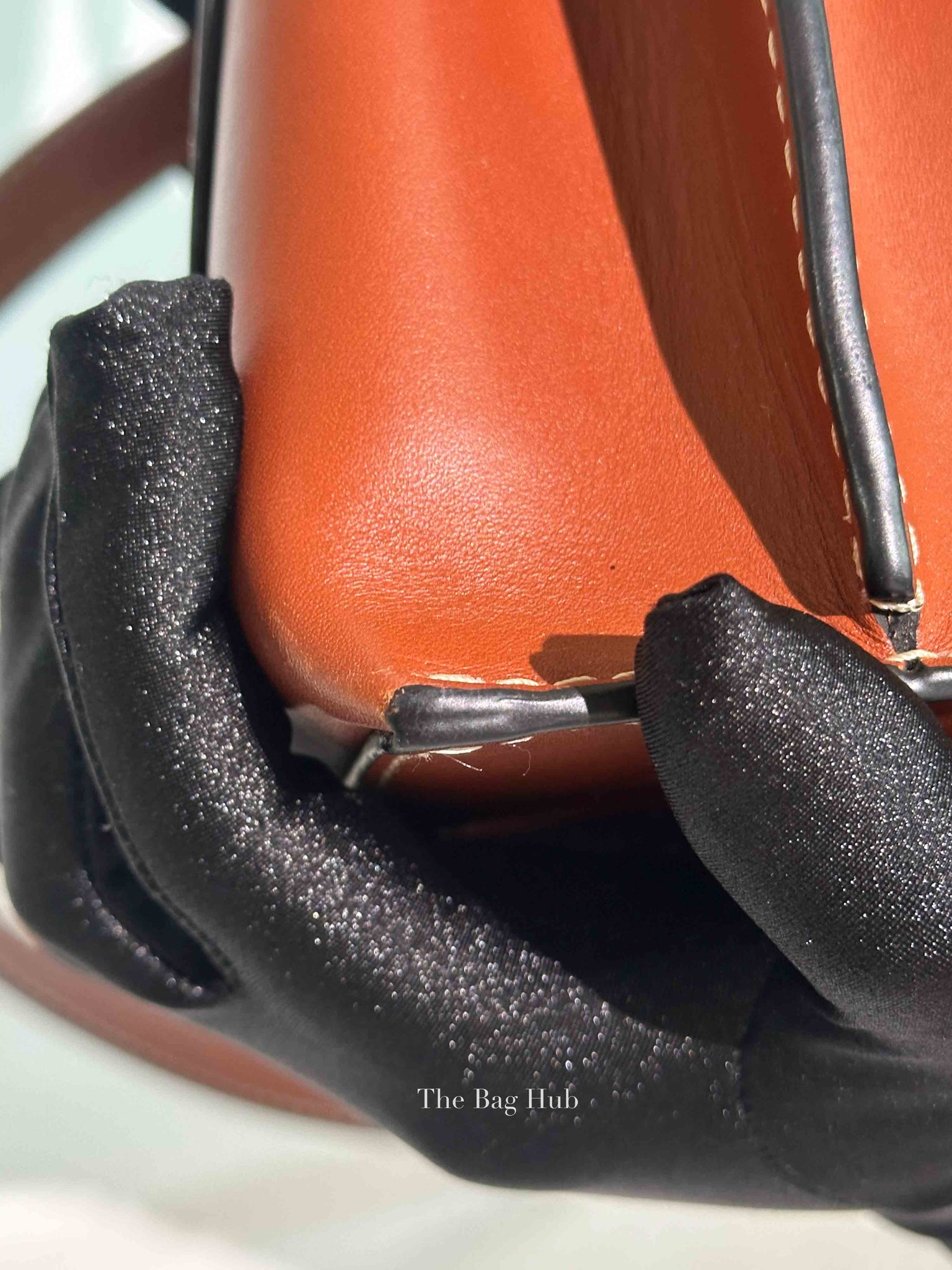Loewe Rusty Brown Calfskin Mini Gate Top Handle Bag