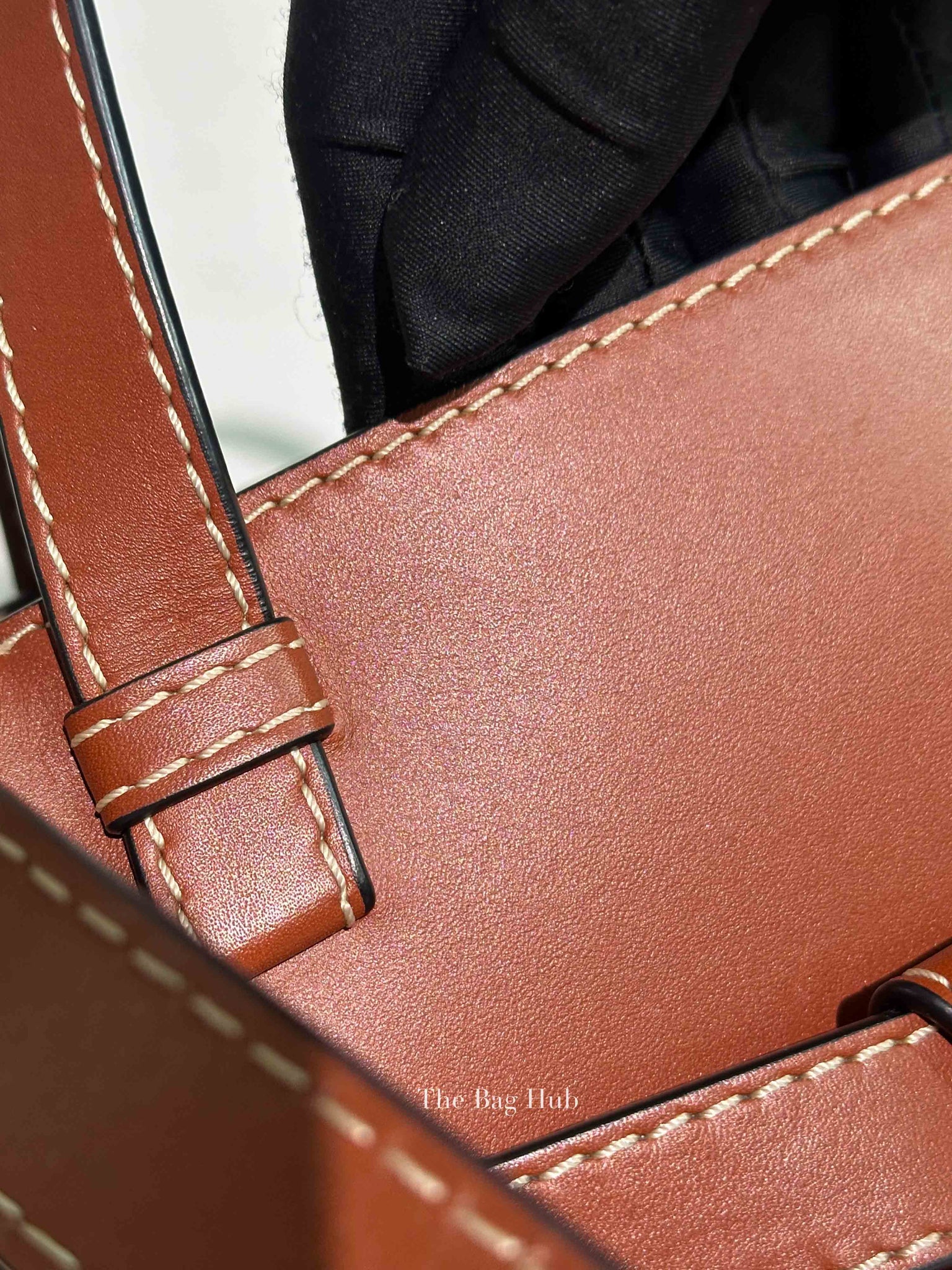 Loewe Rusty Brown Calfskin Mini Gate Top Handle Bag