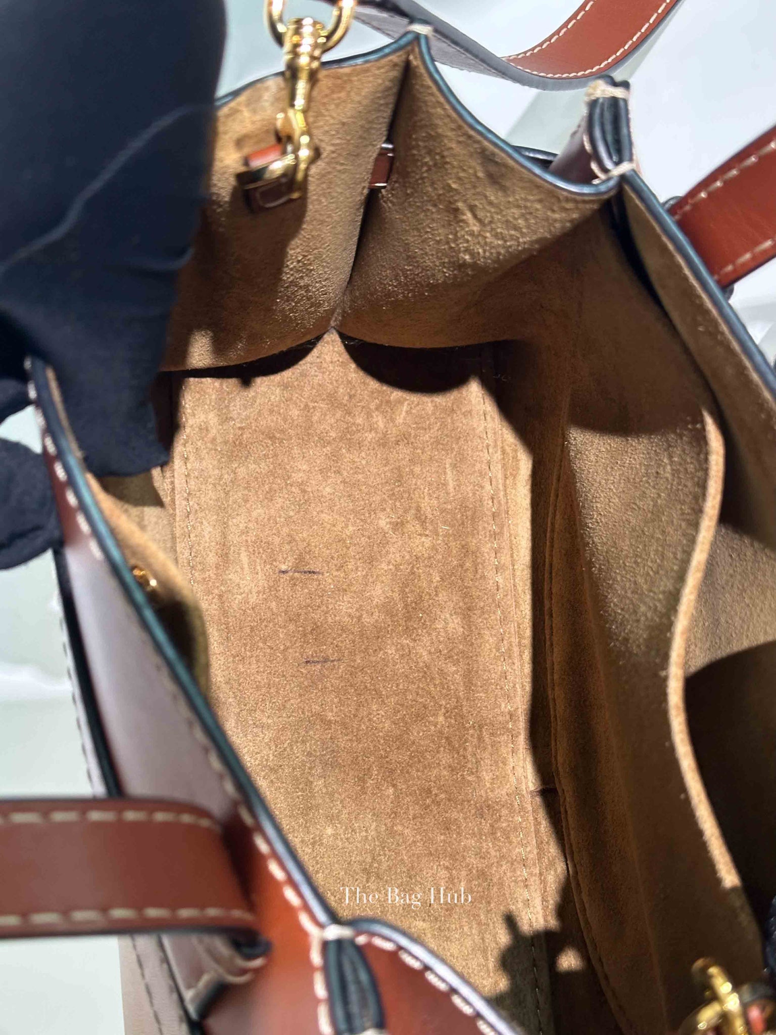 Loewe Rusty Brown Calfskin Mini Gate Top Handle Bag