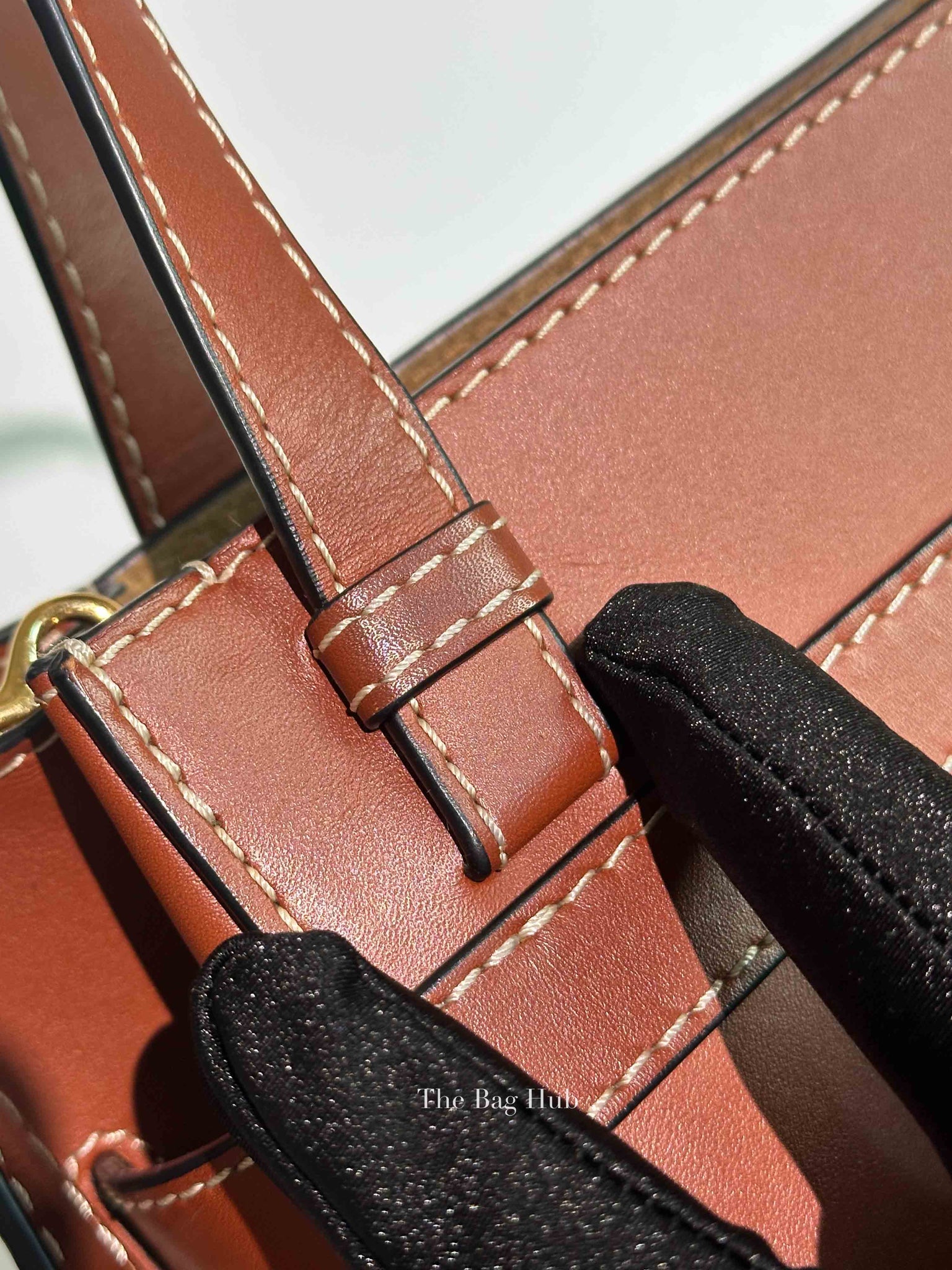 Loewe Rusty Brown Calfskin Mini Gate Top Handle Bag