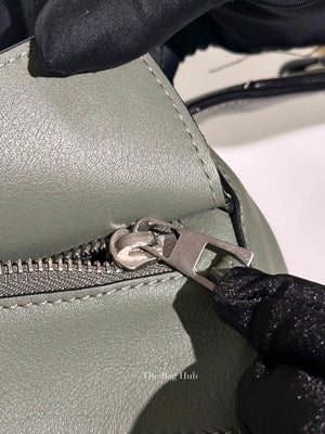 Loewe Dark Sage Leather Puzzle Small Bumbag