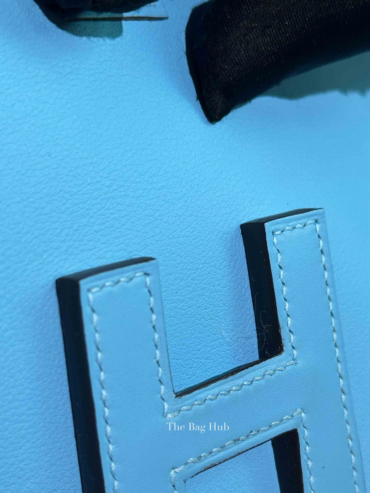 Hermes Bleu Zanzibar Swift Jige Elan 29 Clutch Bag