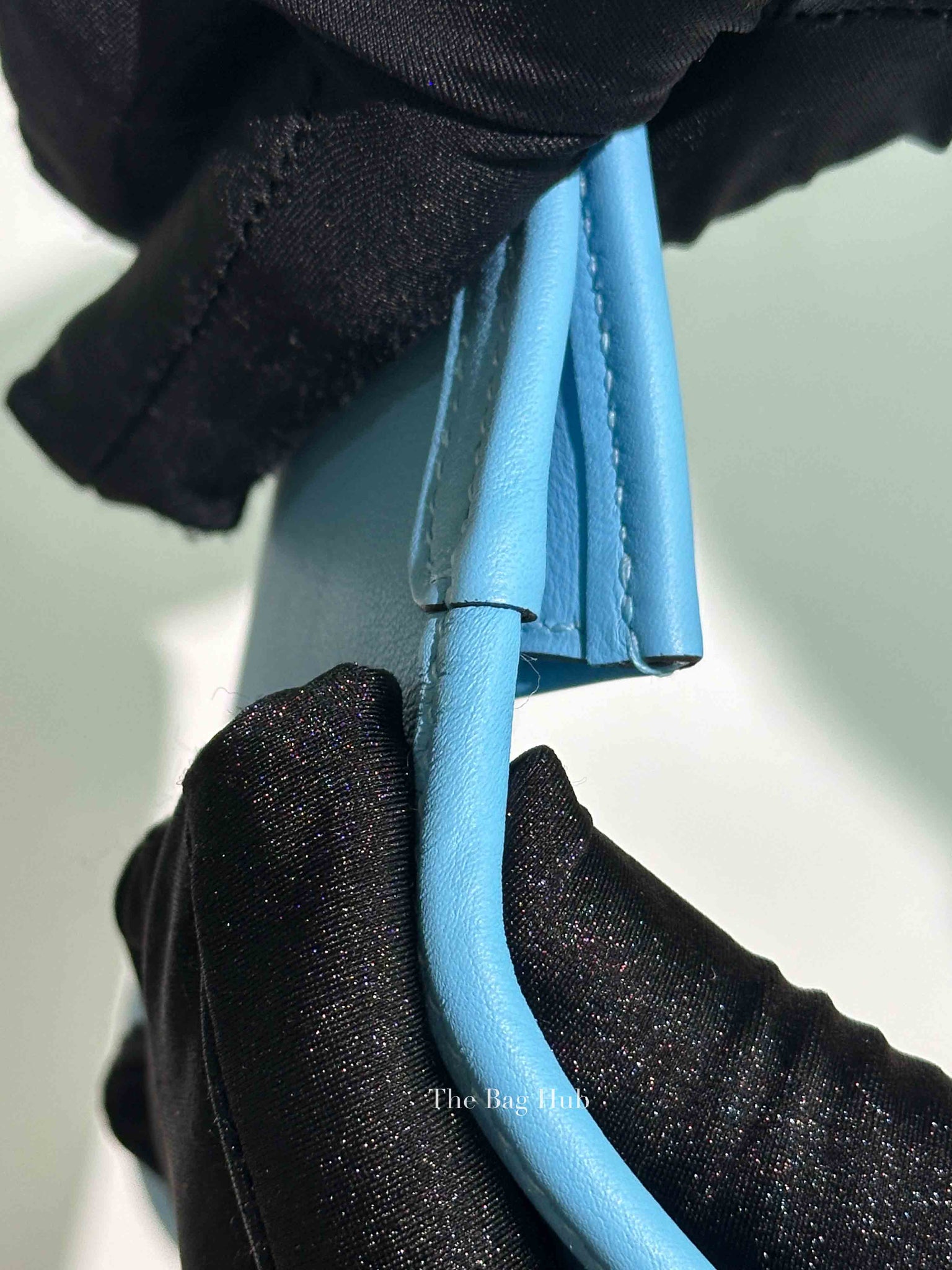 Hermes Bleu Zanzibar Swift Jige Elan 29 Clutch Bag