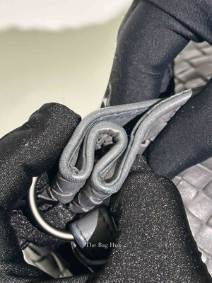 Bottega Veneta Grey Nappa Intrecciato Large Parachute Bag