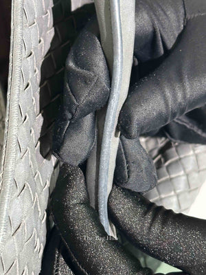 Bottega Veneta Grey Nappa Intrecciato Large Parachute Bag