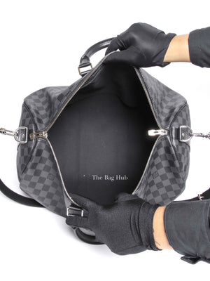 Louis Vuitton Damier Graphite Canvas Keepall 45 Bag